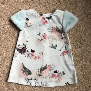 Gorgeous Ted Baker 18-24 Mo Blue Unicorn Dresss